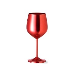 Verre à Vin Personnalisé Éco-responsable - Arlene Matières : aluminium Couleurs : argenté 2
