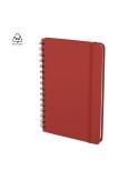 Cahier pratique Pusik Couleurs : bleu Matières : PU recyclé cadeau collaborateur premium