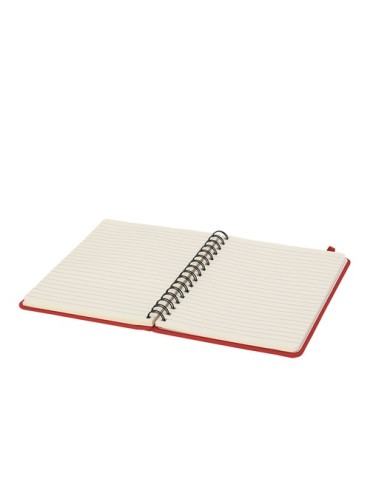 Cahier pratique Pusik Couleurs : bleu Matières : PU recyclé marquage couleur éclatante