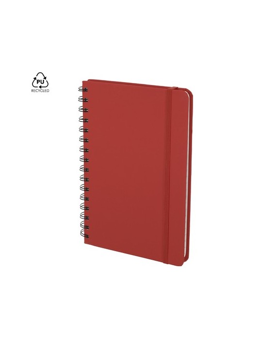 Cahier pratique Pusik Couleurs : bleu marine Matières : PU recyclé livraison express 24h 48h