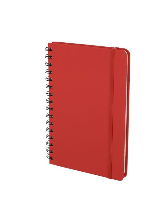 Cahier pratique Pusik Couleurs : bleu marine Matières : PU recyclé accessoire événementiel unique