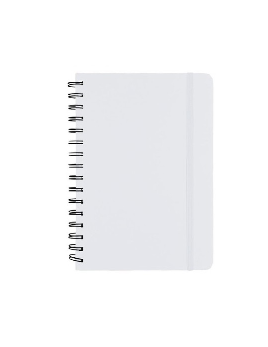 Cahier pratique Pusik Couleurs : bleu marine Matières : PU recyclé marquage laser ultra précis