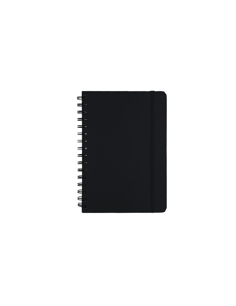 Cahier pratique Pusik Couleurs : bleu marine Matières : PU recyclé cadeau client original