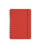 Cahier pratique Pusik Couleurs : bleu marine Matières : PU recyclé goodies personnalisé en stock