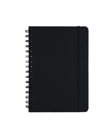 Cahier pratique Pusik Couleurs : blanc Matières : PU recyclé cadeau collaborateur premium