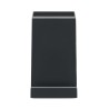 Chargeur sans fil  15W en ABS - BLOCK Matières : ABS Couleurs : noir personnalisable avec votre logo