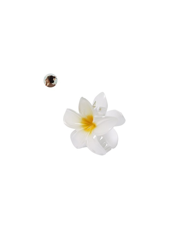 Pince à cheveux pratique Tixcon Couleurs : blanc personnalisable avec votre logo