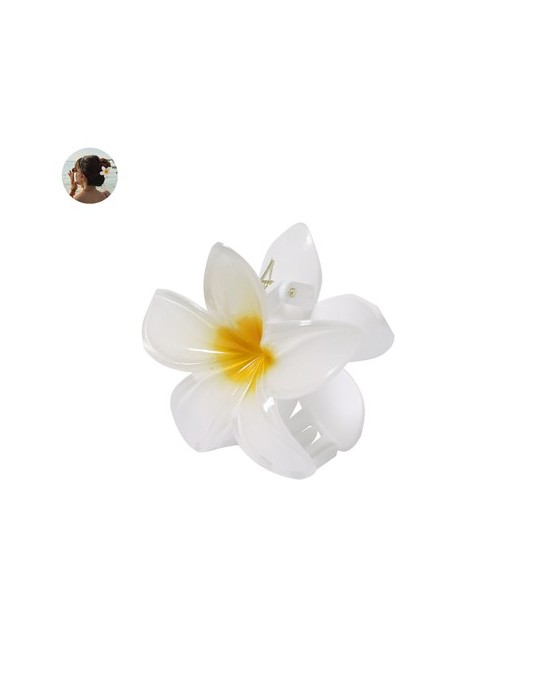 Pince à cheveux pratique Tixcon Couleurs : blanc personnalisable avec votre logo