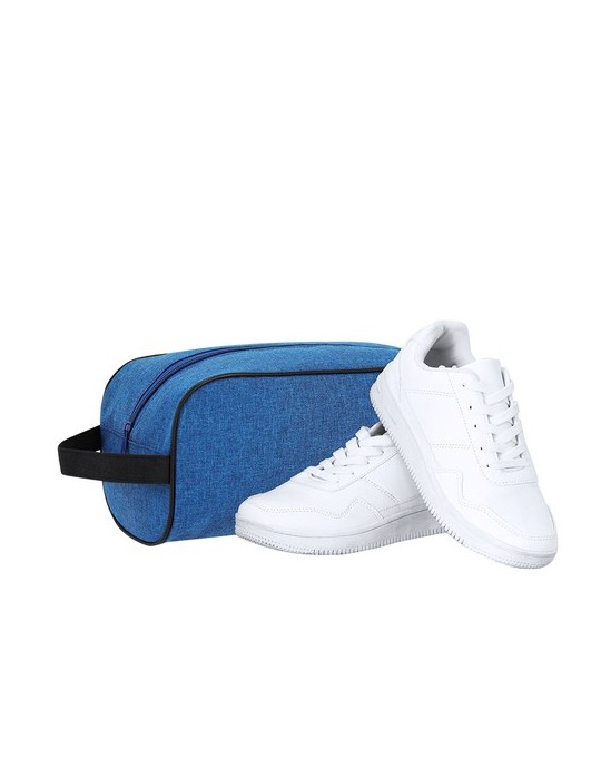 Sac Pratique à Chaussures Tornon Couleurs : gris Matières : polyester recyclé impression logo haute qualité