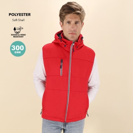 Gilet Personnalisé Résistant et Stylé - Seldon Matières : polyester Taille textile : XS Couleurs : vert objet promo petit budget