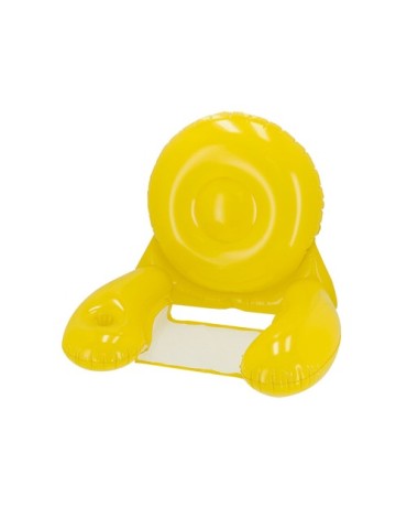 Fauteuil confortable Kokoro Matières : PVC Couleurs : blanc cadeau entreprise pas cher