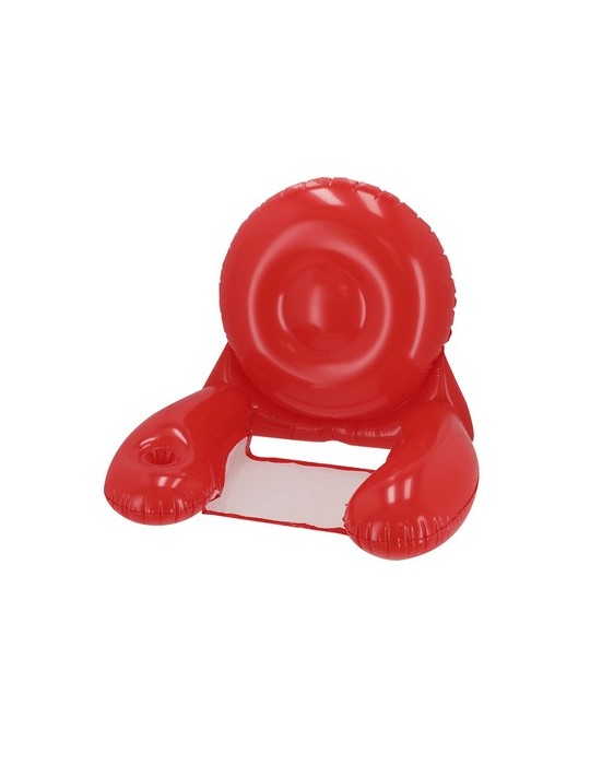 Fauteuil confortable Kokoro Matières : PVC Couleurs : rouge goodies publicitaire événementiel