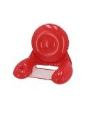 Fauteuil confortable Kokoro Matières : PVC Couleurs : jaune personnalisable avec votre logo