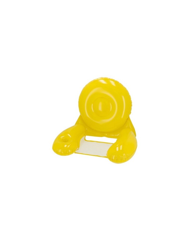 Fauteuil confortable Kokoro Matières : PVC Couleurs : bleu objet promotionnel éco-responsable