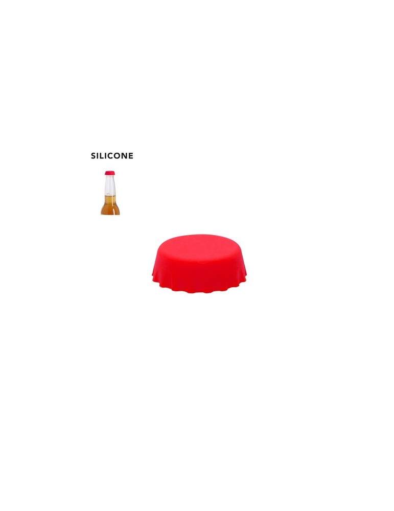 Capsule Pratique de Bouteille Osbourne Matières : silicone Couleurs : blanc cadeau collaborateur premium