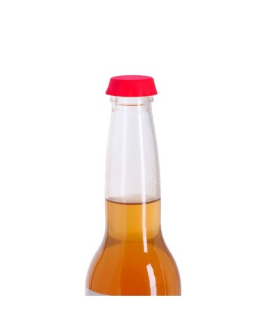 Capsule Pratique de Bouteille Osbourne Matières : silicone Couleurs : bleu cadeau entreprise pas cher