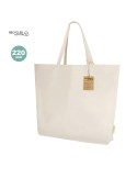 Sac pratique Todar Matières : coton recyclé Couleurs : naturel personnalisable avec votre logo
