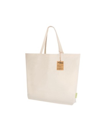 Sac pratique Todar Matières : coton recyclé Couleurs : naturel cadeau entreprise pas cher