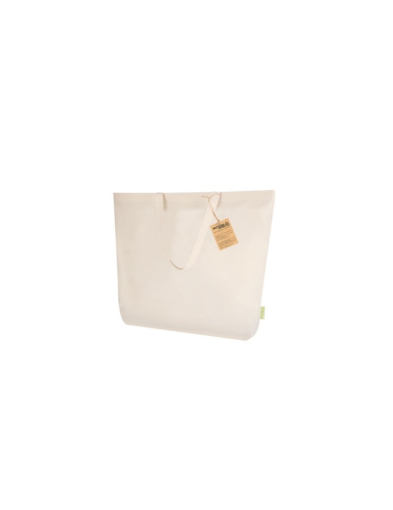 Sac pratique Todar Matières : coton recyclé Couleurs : naturel goodies publicitaire événementiel