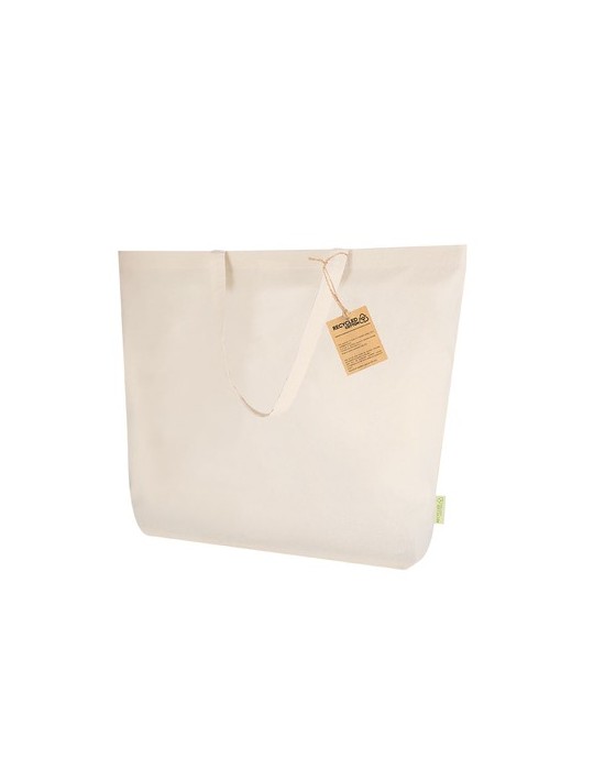 Sac pratique Todar Matières : coton recyclé Couleurs : naturel goodies publicitaire événementiel