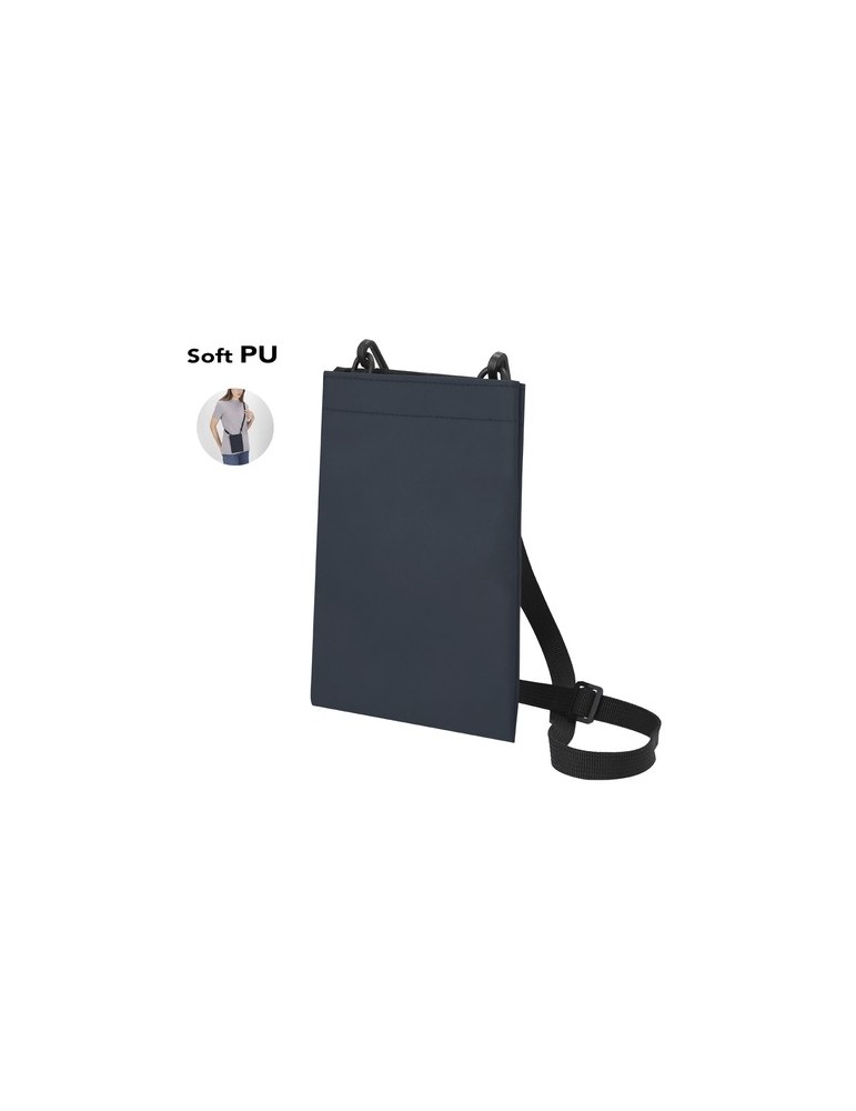 Fourre-Tout Pratique Éco-responsable Crustyn Matières : PU Couleurs : bleu marine impression haute définition