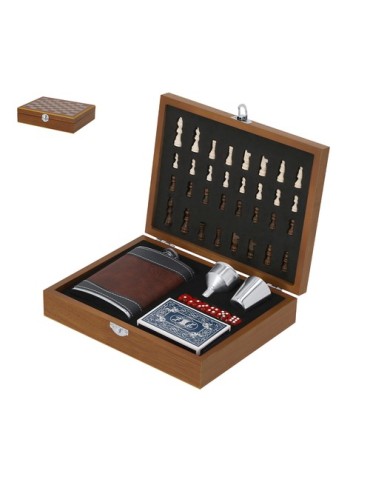 Set de Flacons Pratiques Menzie Matières : bois Couleurs : naturel 2