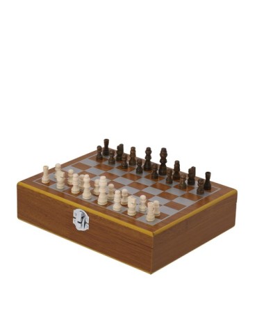 Set de Flacons Pratiques Menzie Matières : bois Couleurs : naturel objet promotionnel éco-responsable