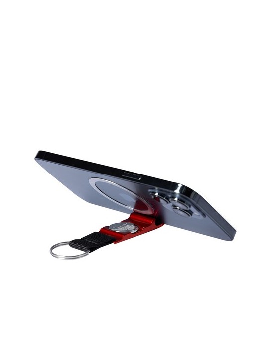 Porte-Clés Support Monnaie Pratique Nevin Matières : aluminium Couleurs : noir cadeau client original