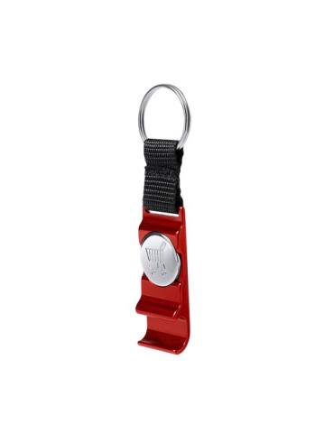 Porte-Clés Support Monnaie Pratique Nevin Matières : aluminium Couleurs : rouge goodies entreprise design