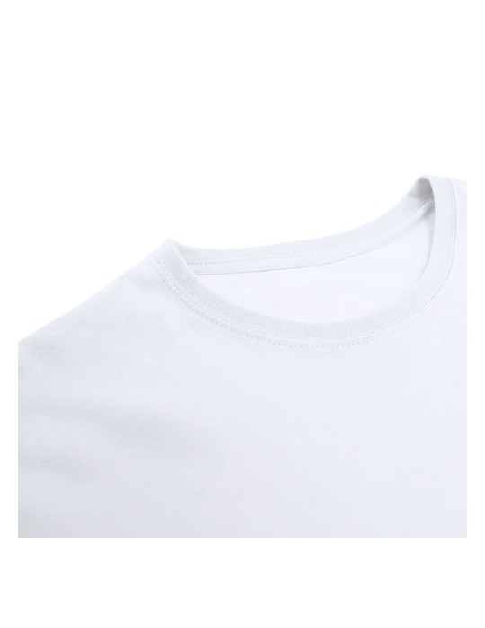 T-Shirt Blanc Adulte Confortable Perkins Matières : coton Taille textile : XS Couleurs : blanc personnalisation rapide en France
