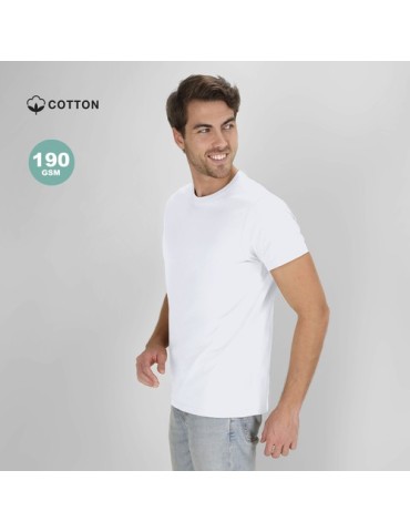 T-Shirt Blanc Adulte Confortable Perkins Matières : coton Taille textile : XXL Couleurs : blanc cadeau client original