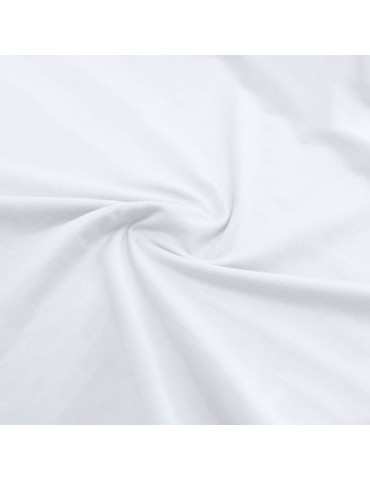 T-Shirt Blanc Adulte Confortable Perkins Matières : coton Taille textile : XL Couleurs : blanc personnalisation sur mesure