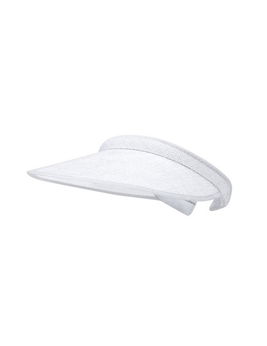 Visière chic Varmin Matières : polyester Couleurs : blanc