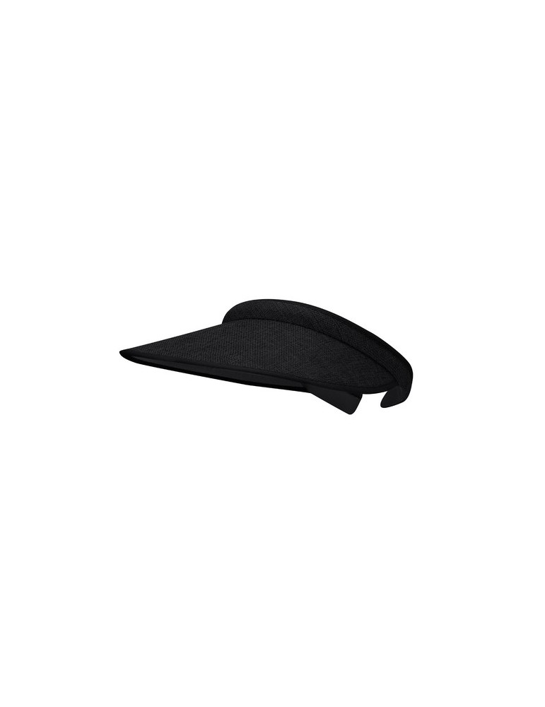 Visière chic Varmin Matières : polyester Couleurs : noir personnalisable avec votre logo