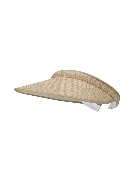 Visière chic Varmin Matières : polyester Couleurs : naturel cadeau entreprise pas cher