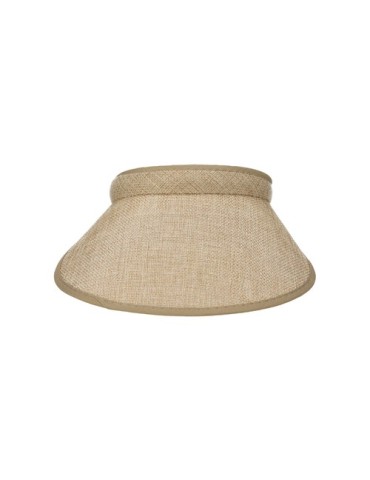 Visière chic Varmin Matières : polyester Couleurs : naturel livraison express 24h 48h