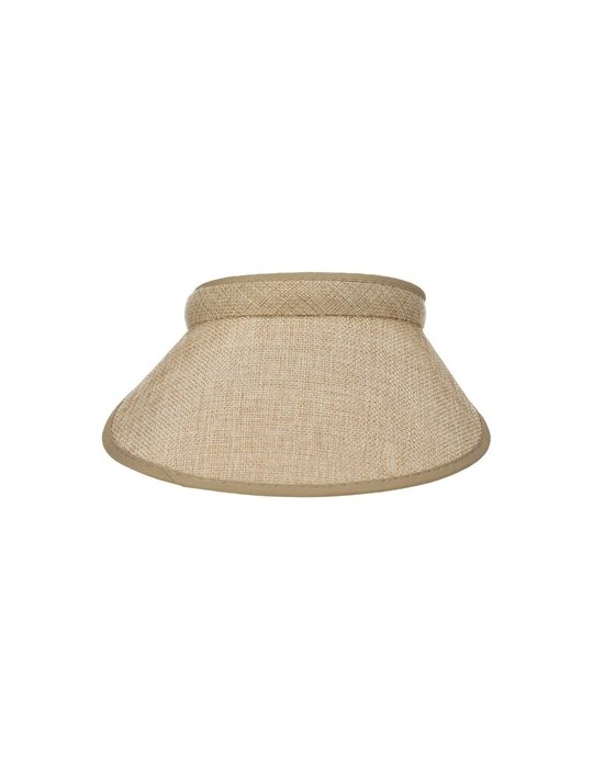 Visière chic Varmin Matières : polyester Couleurs : naturel livraison express 24h 48h