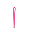 Lanyard publicitaire personnalisé Cofmil Matières : polyester Couleurs : vert fluo livraison express 24h 48h
