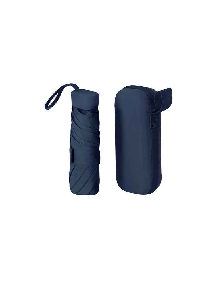 Parapluie publicitaire pliable Ottis Matières : polyester Couleurs : noir personnalisation sur mesure