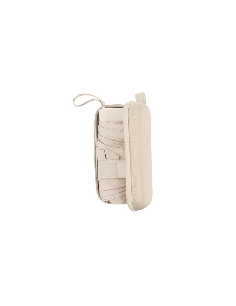 Parapluie publicitaire pliable Ottis Matières : polyester Couleurs : naturel cadeau client original