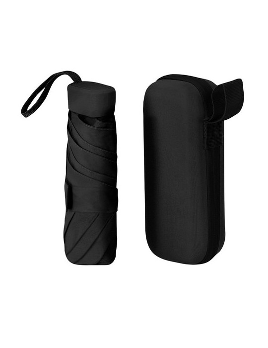 Parapluie publicitaire pliable Ottis Matières : polyester Couleurs : naturel goodies publicitaire durable