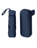 Parapluie publicitaire pliable Ottis Matières : polyester Couleurs : naturel cadeau entreprise pas cher