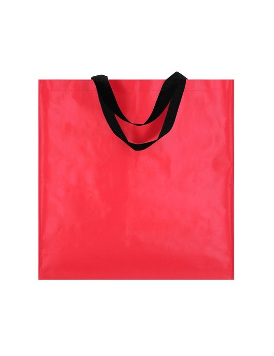 Sac publicitaire Rhyker - Sac à dos pratique et tendance Matières : polypropylène (PP) Couleurs : noir marquage laser ultra préc