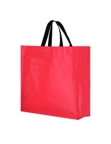 Sac publicitaire Rhyker - Sac à dos pratique et tendance Matières : polypropylène (PP) Couleurs : rouge marquage couleur éclatan