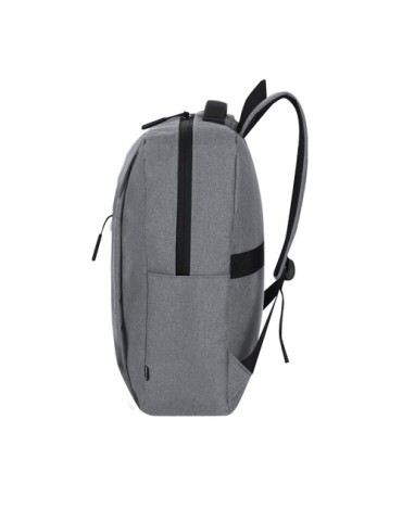 Sac à Dos personnalisé  Maxtry Couleurs : noir Matières : polyester recyclé impression logo haute qualité