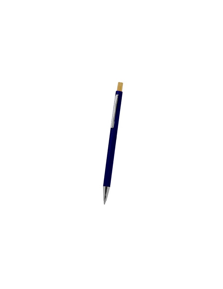Stylo publicitaire personnalisé Zukry Matières : bambou Couleurs : vert marquage couleur éclatante