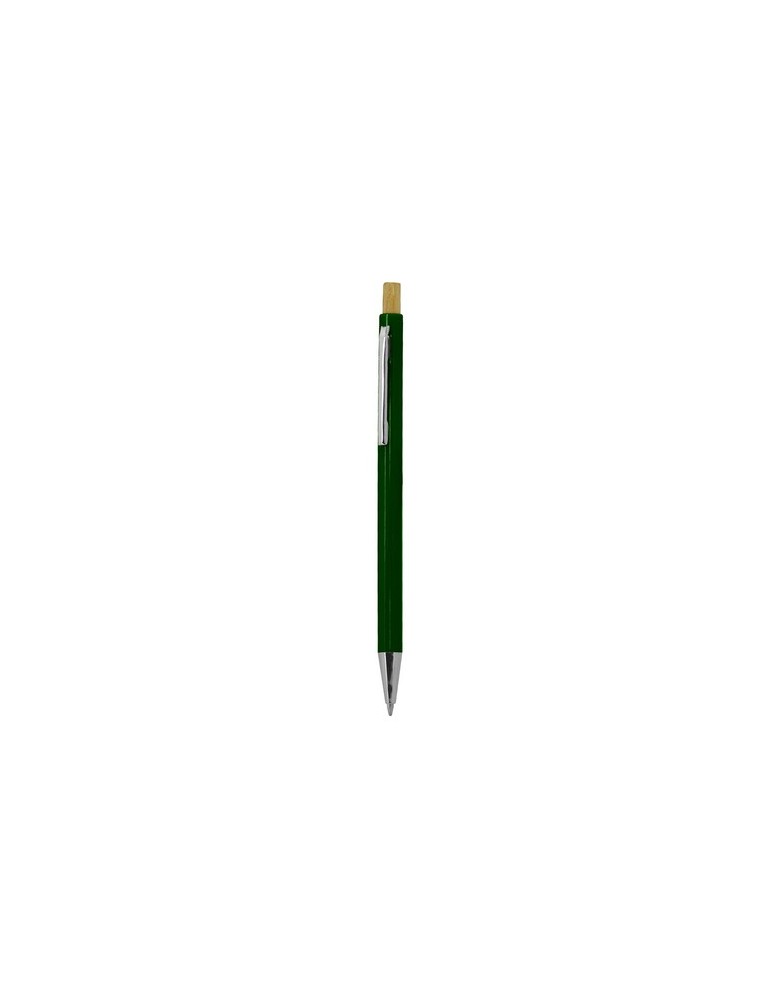 Stylo publicitaire personnalisé Zukry Matières : bambou Couleurs : noir livraison express 24h 48h