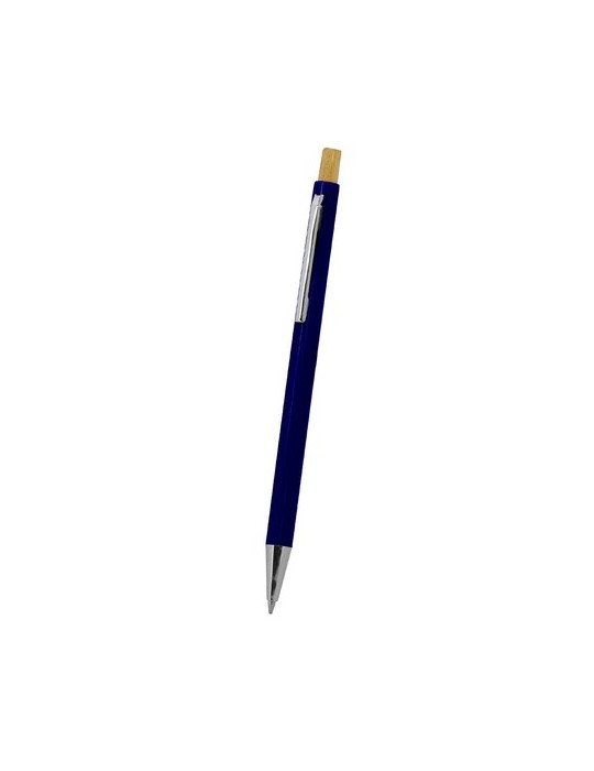 Stylo publicitaire personnalisé Zukry Matières : bambou Couleurs : noir impression logo haute qualité