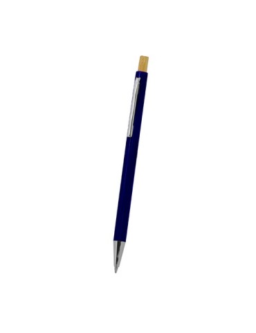 Stylo publicitaire personnalisé Zukry Matières : bambou Couleurs : blanc accessoire événementiel unique