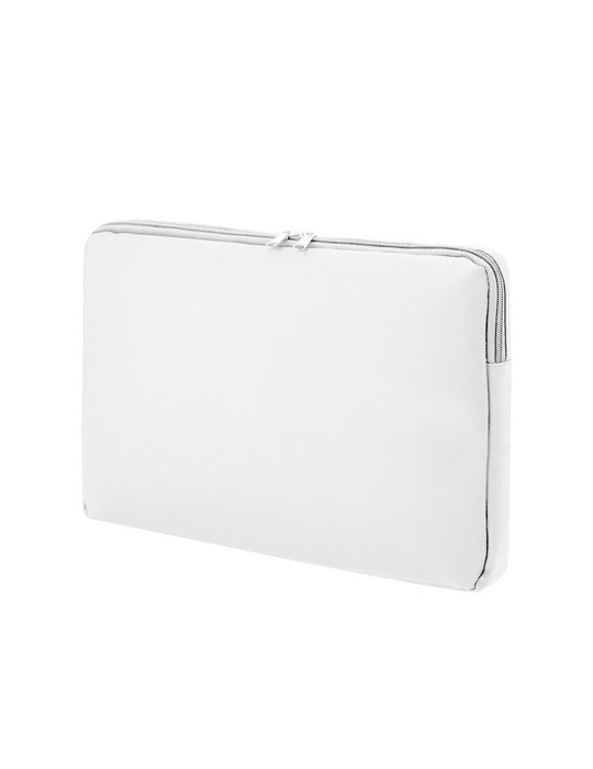 Housse personnalisée pour ordinateur portable Pravesh Matières : PU Couleurs : blanc